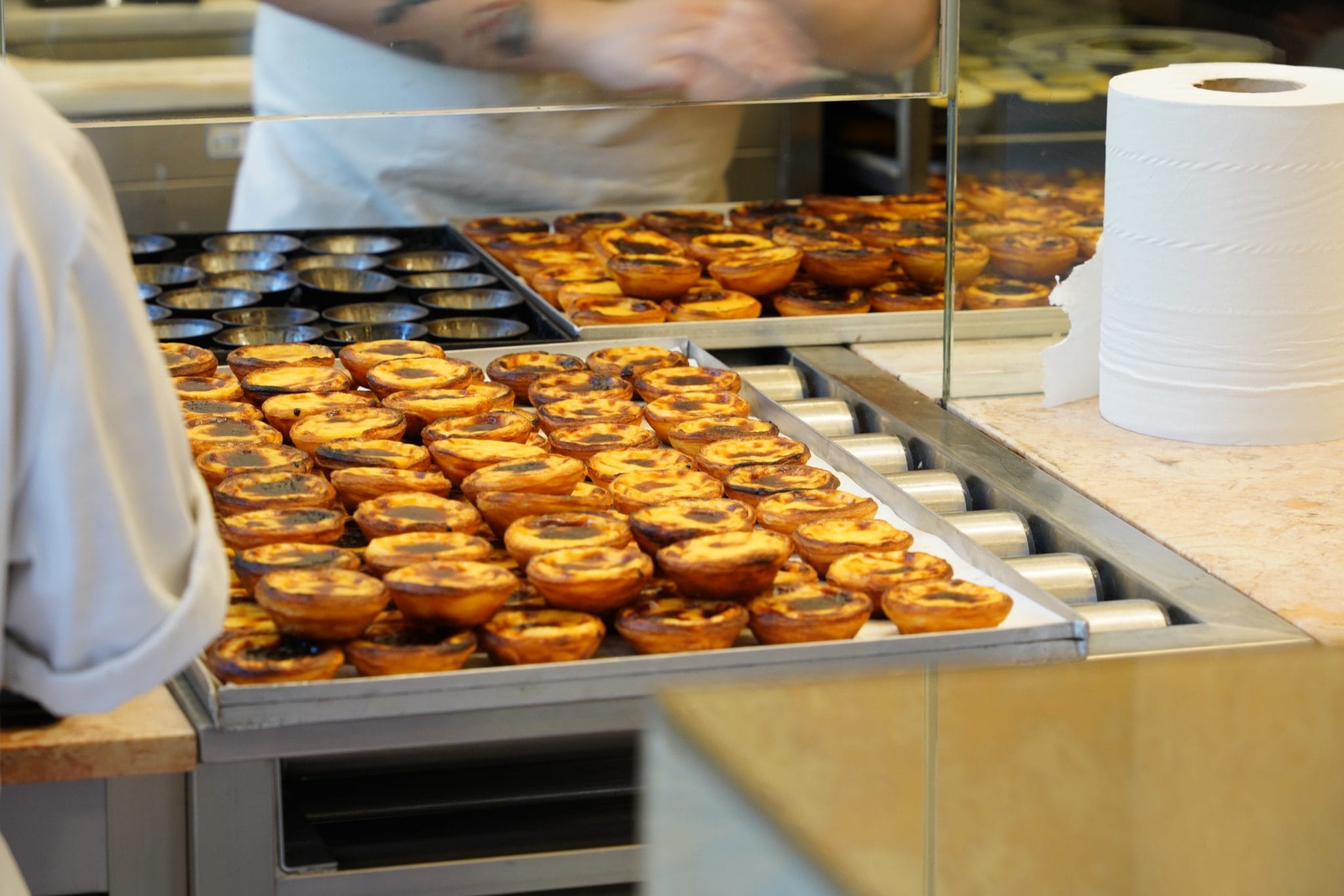a local bakery preparing fresh pastries, the kind of small business that depends on genuine local reviews SEO
